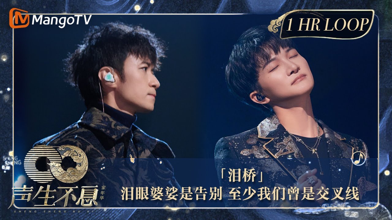 【声生不息·华音循环】｜#周深 #古巨基《#泪桥》相逢即是缘，即使有一天要分离，至少我们留下过美好的回忆｜Enjoy Your 1hr Loop｜#声生不息家年华｜MangoTV #金曲盛典