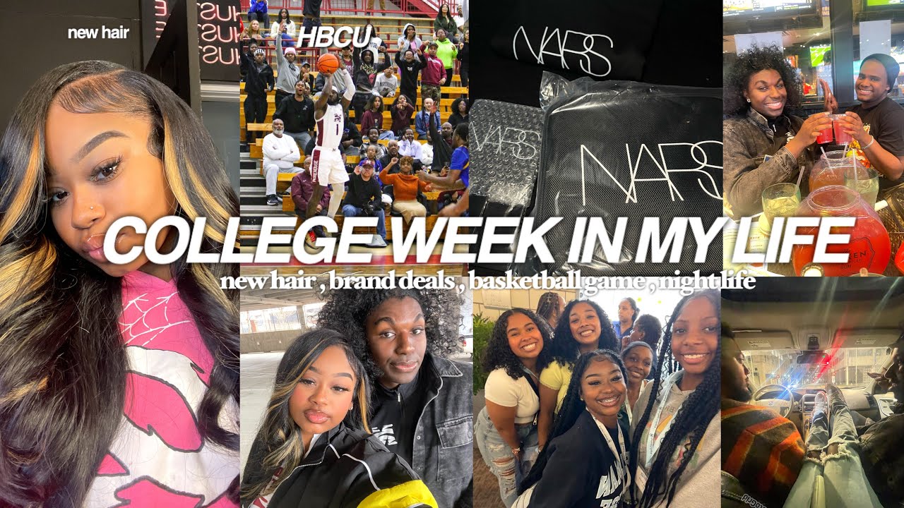 HBCU VLOG: НЕДЕЛЯ СТУДЕНТОВ В МОЕЙ ЖИЗНИ | новая прическа, предложения брендов, cau против moreho...