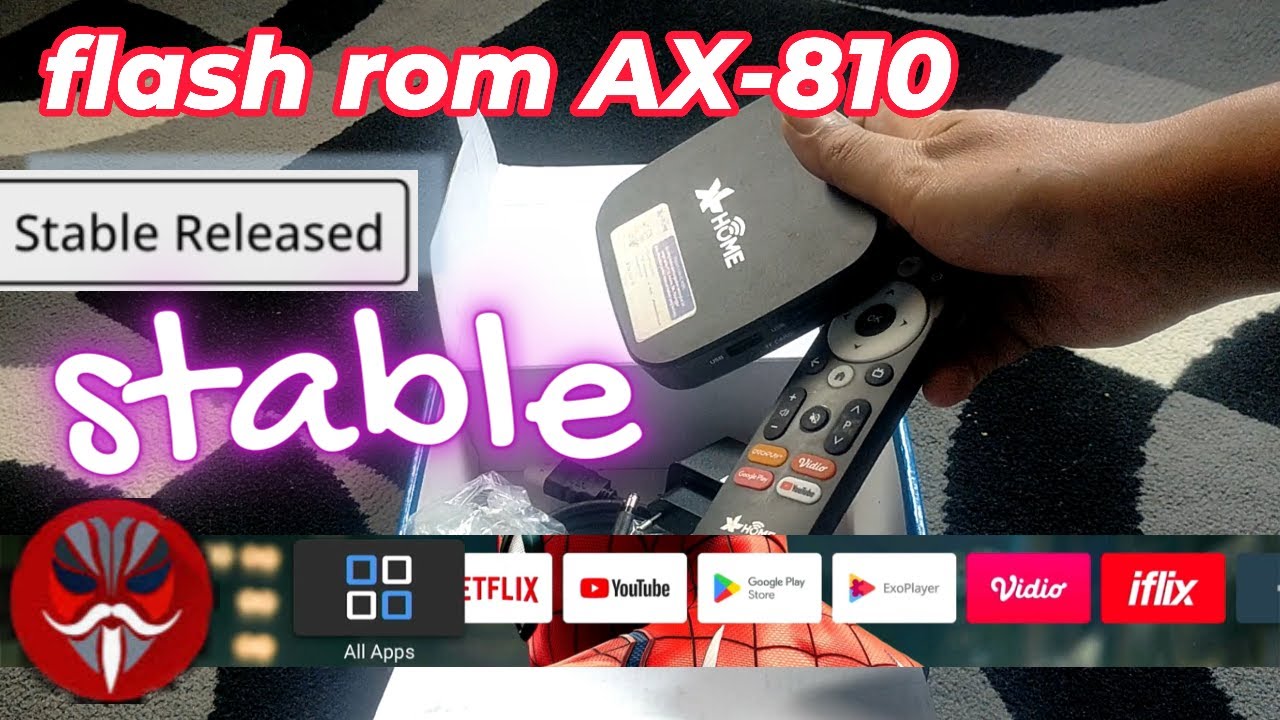 FLASH STB AKARI AX810 XL - FIX BUG kiriman subscriber MGL ADVAN AT01
