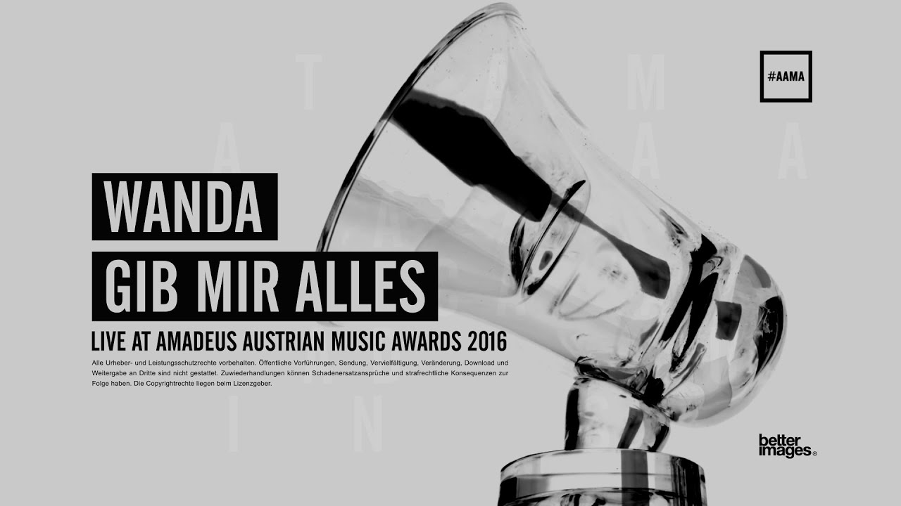 Wanda bei den Amadeus Austrian Music Awards 2016