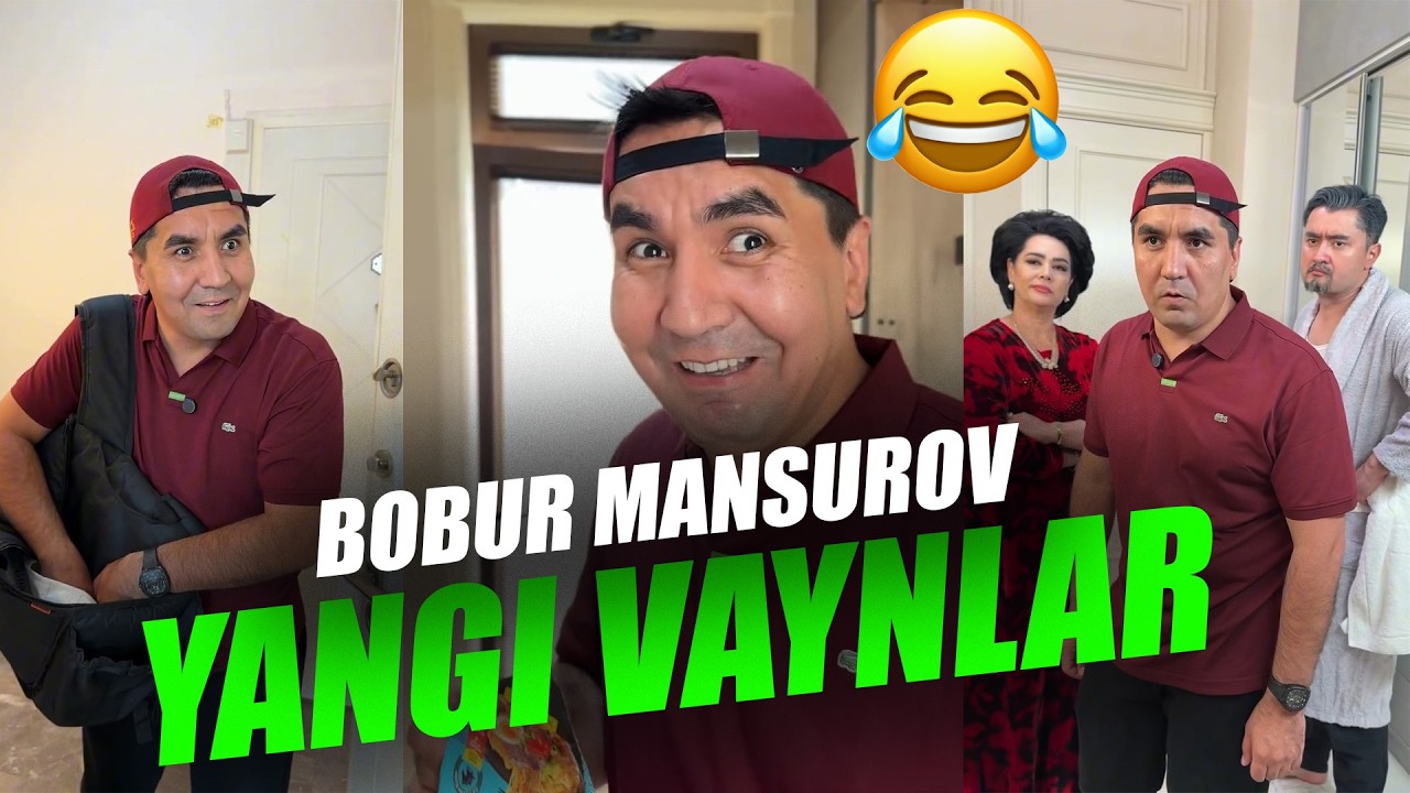 Bobur Mansurov YANGI Vinelar  2026😂⚡