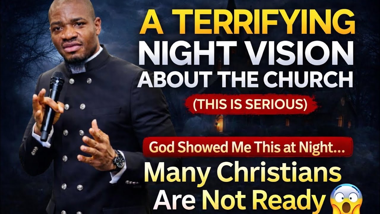 A TERRIFYING NIGHT VISION ABOUT THE CHURCH 😱||PROPHET DAVID UCHE@prophetdaviduche001@goviral7389 