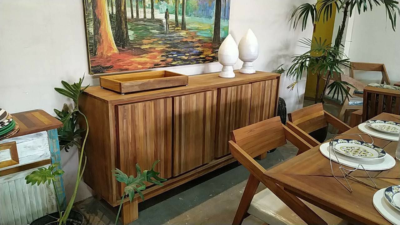 Loja Casa Madeira Móveis Rústico em Gravatá Pernambuco.