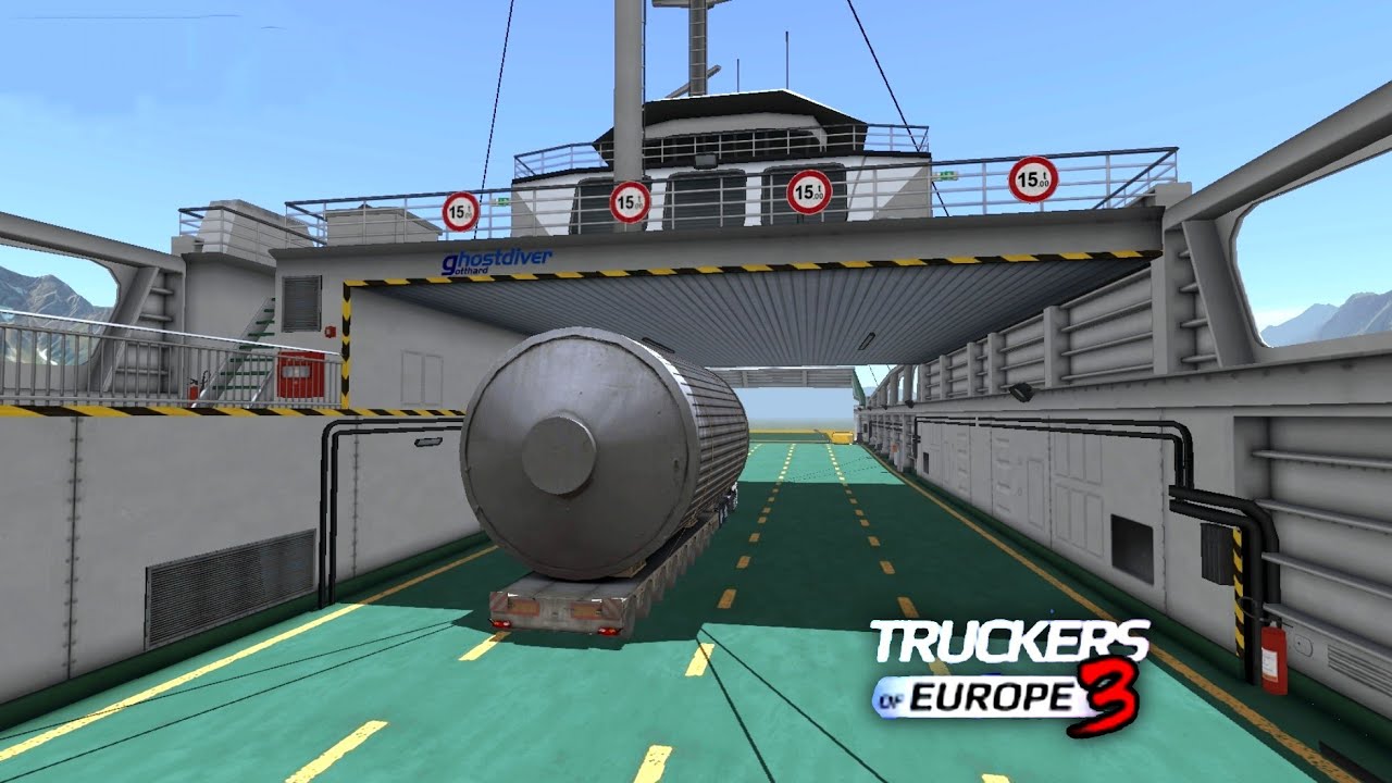 Zurich to Tremola | Industrial Silo | Truckers of Europe 3 v0.45