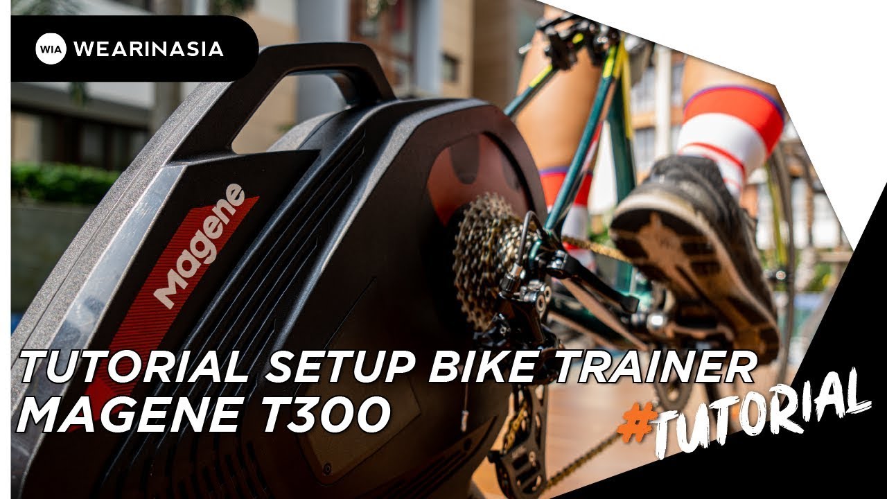 TUTORIAL SETUP BIKE TRAINER MAGENE T300, TETAP BERSEPEDA WALAU DI RUMAH