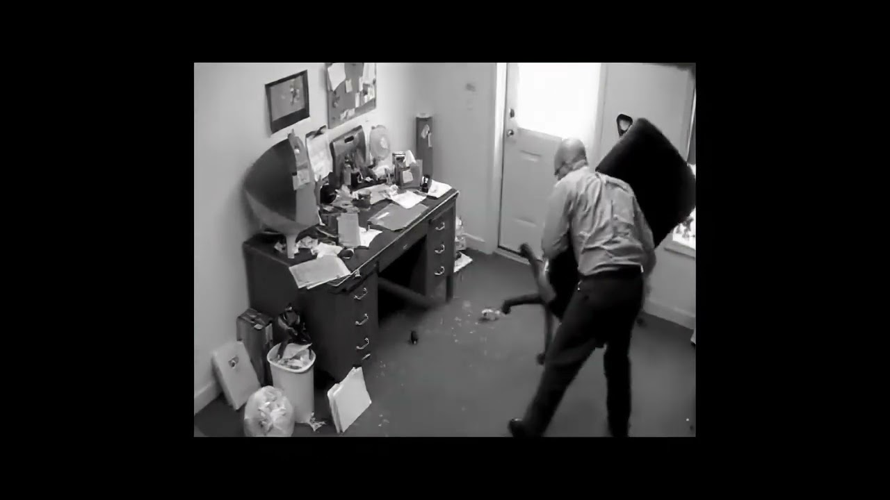 Man Destroys Office (1080p)