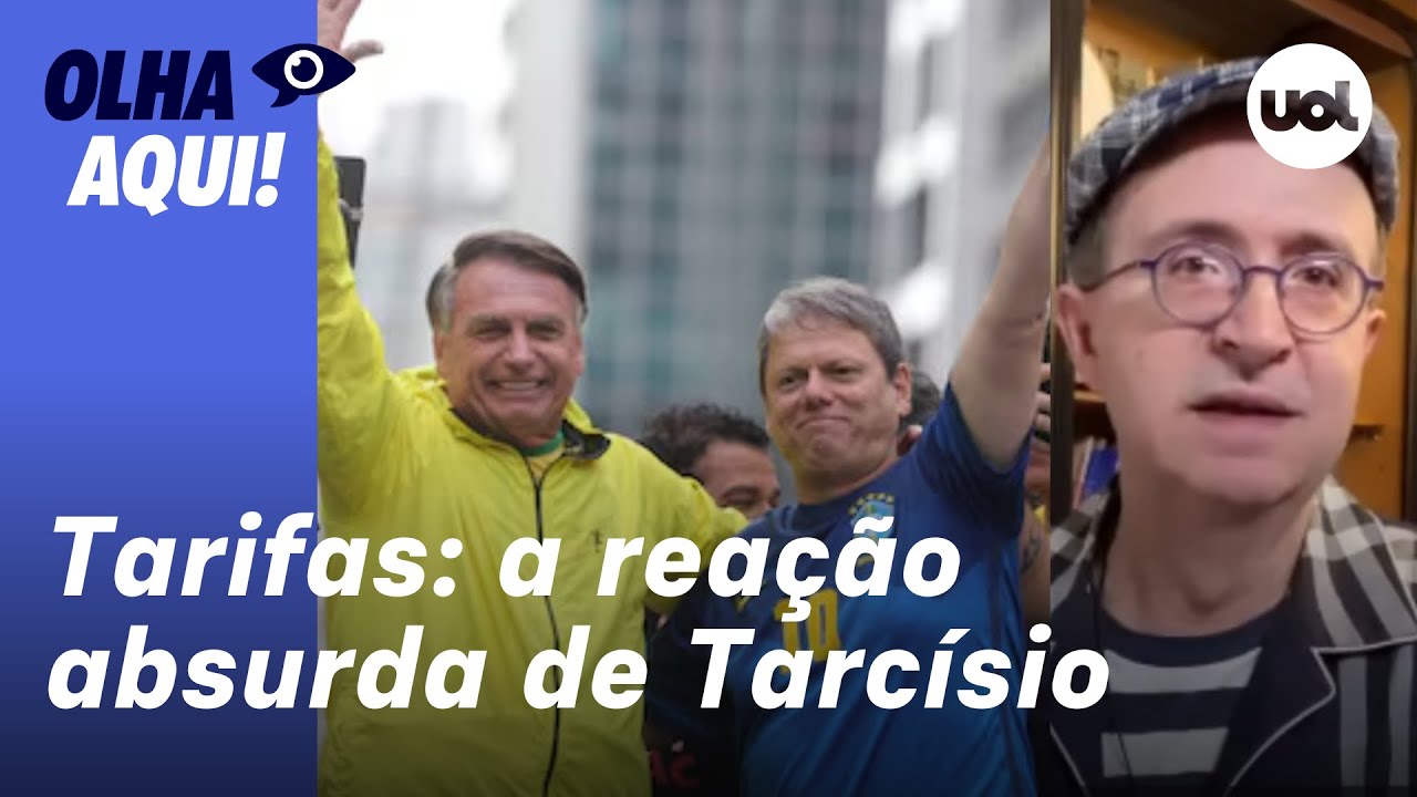 Reinaldo: Tarcísio se ajoelha para Trump e Bolsonaro e ignora os interesses de São Paulo