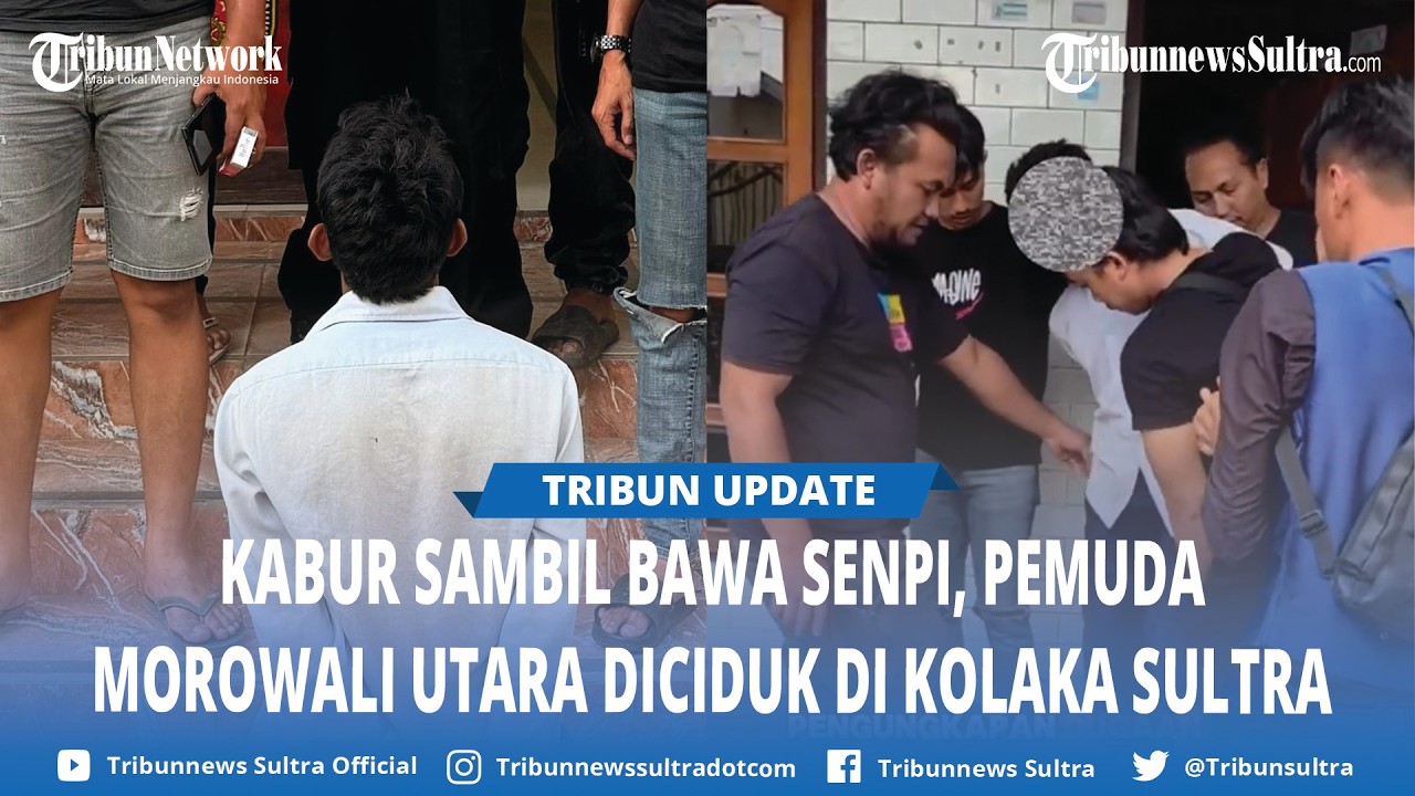 Bawa Kabur Senjata Api ke Kolaka Sulawesi Tenggara, Pemuda Asal Morowali Utara Akhirnya Ditangkap