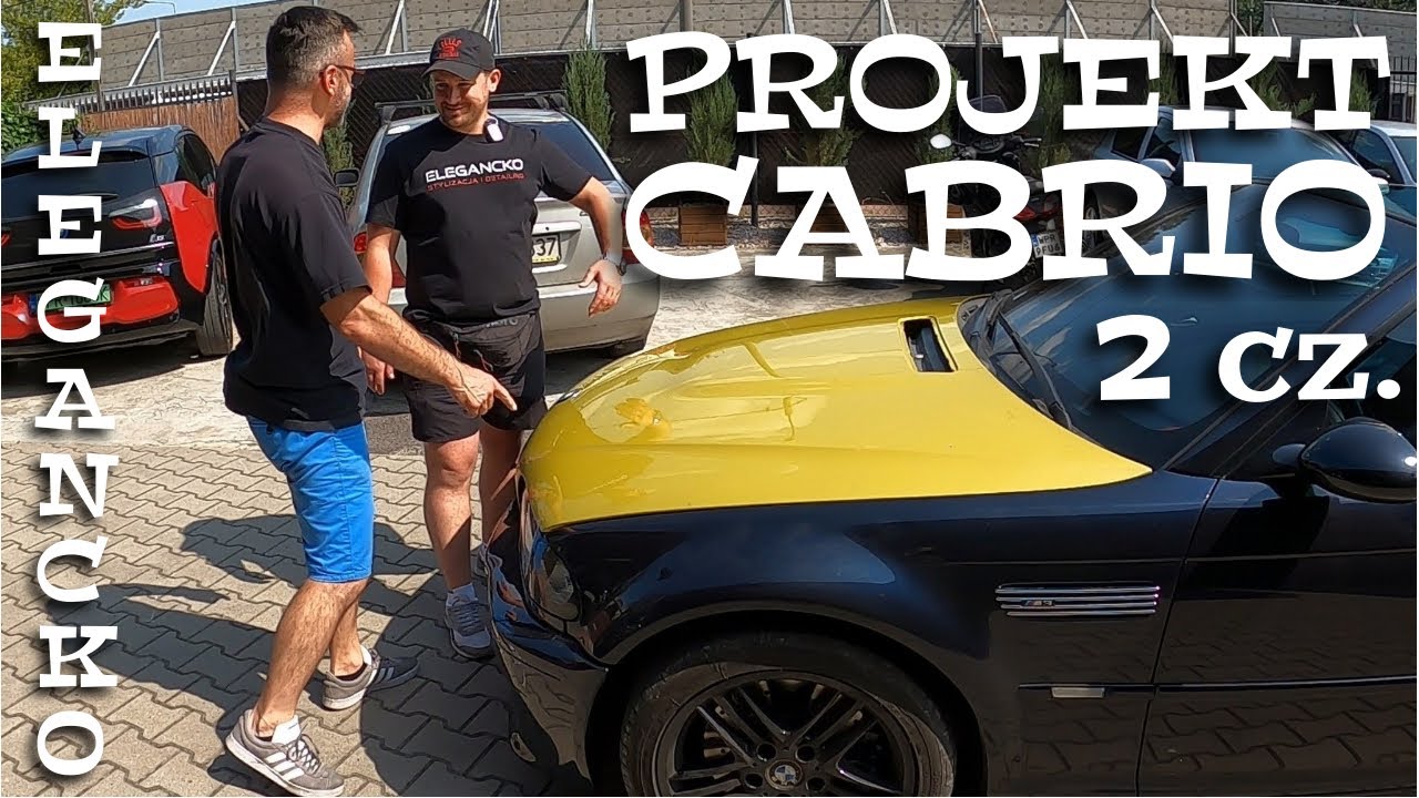 2 cz.  BMW M3 E46  | PROJEKT CABRIO  NA ELEGANCKO