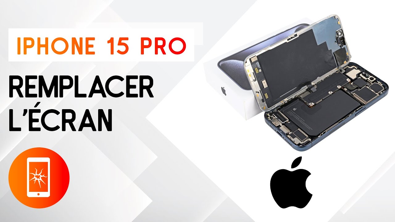 🛠 Comment remplacer l'écran de l'iPhone 15 Pro ! Tuto Tout pour Phone 📱🔥