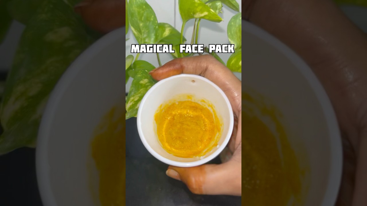 Magical face pack#skincare #trendingshorts