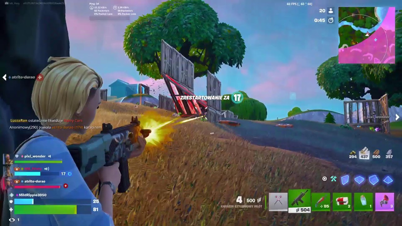 Practise w Fortnite