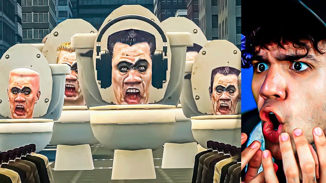 SKIBIDI TOILET MAS TODOS SÃO G MAN? O MAIS ESTRANHO MULTIVERSO!