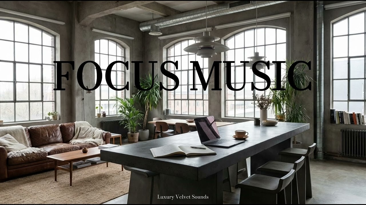 1 Hour Focus Music for Studying & Work 🎧 Deep Concentration, Productivity, Background Study Playlist