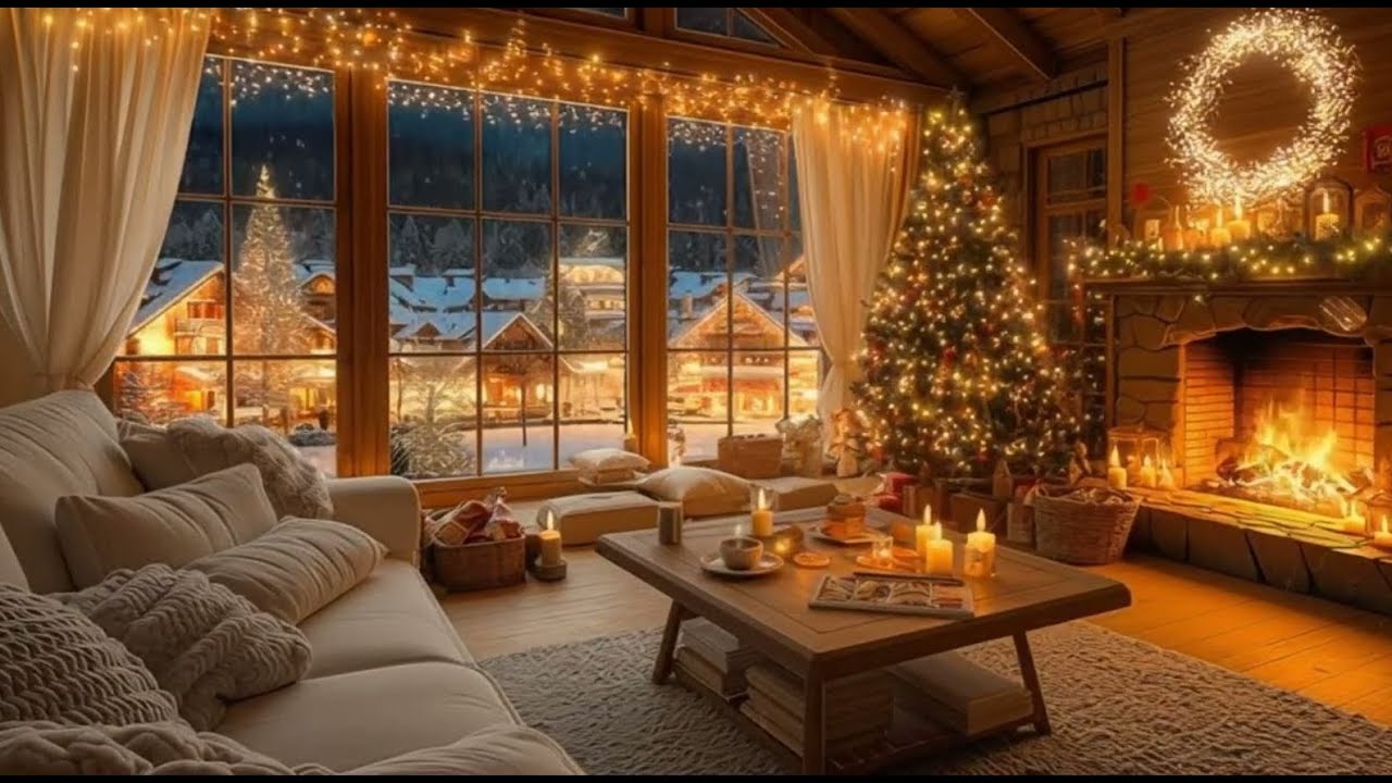 Ultra Cozy Fireplace 4K 🔥 Real Crackling Fire Sounds (No Music)