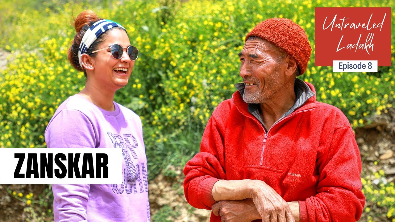Ep 8 | People Of Zanskar (Ladakh) Are True Gem | Padum To Purne Village Road In Rain | Travel Vlog