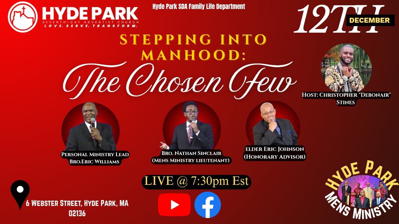 Men's Ministry Program | December 12th