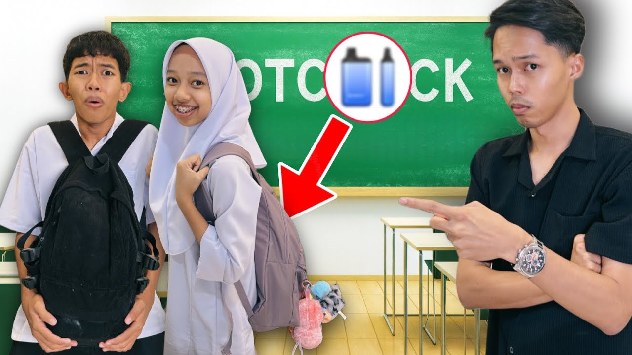 SPOTCHECK ISI BEG SEKOLAH ADIK! ABANG TERKEJUT JUMPA BARANG