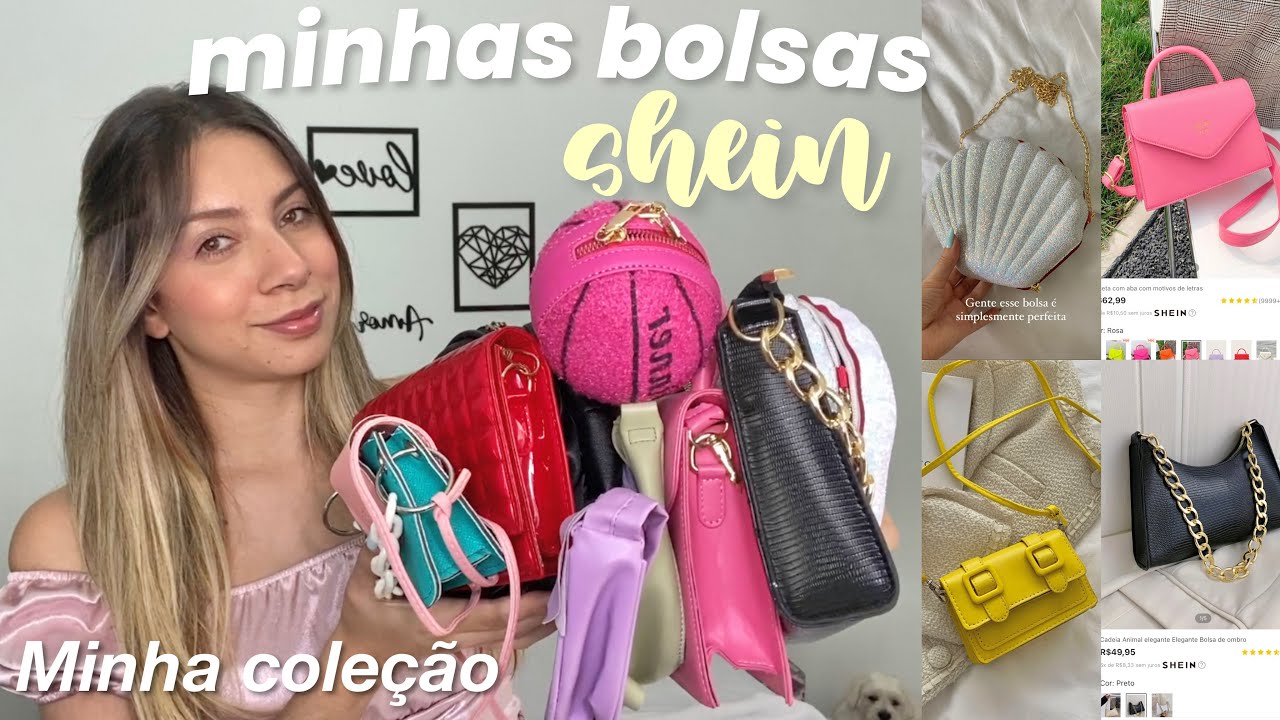 Minha COLEÇÃO de bolsas da SHEIN