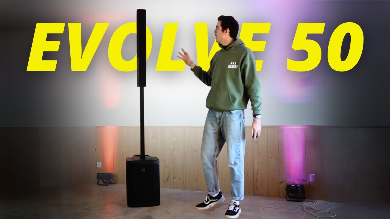 Enceinte colonne EV Evolve 50 // Electro-Voice (Unboxing et présentation)