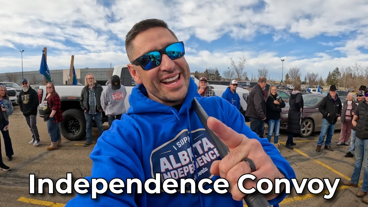 Alberta Independence Convoy in Red Deer | Why Albertans Are Showing Up | Part 1 of 3