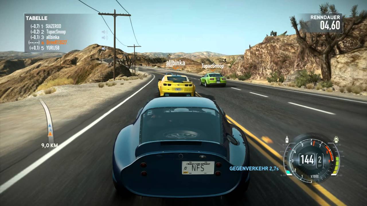 NFS The Run: Muscle Car Multiplayer 2 [German/Deutsch]