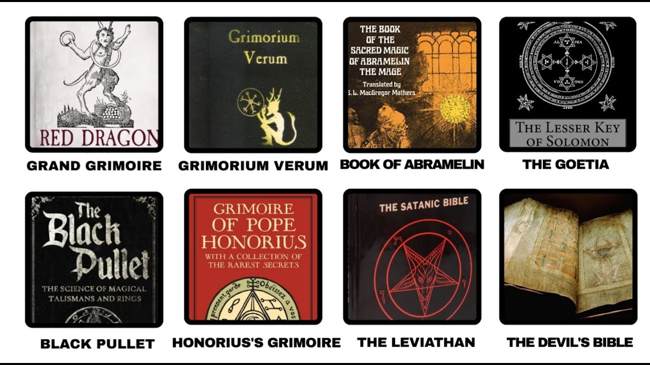 EVERY SATANIC GRIMOIRE EXPLAINED IN 4 MINUTES