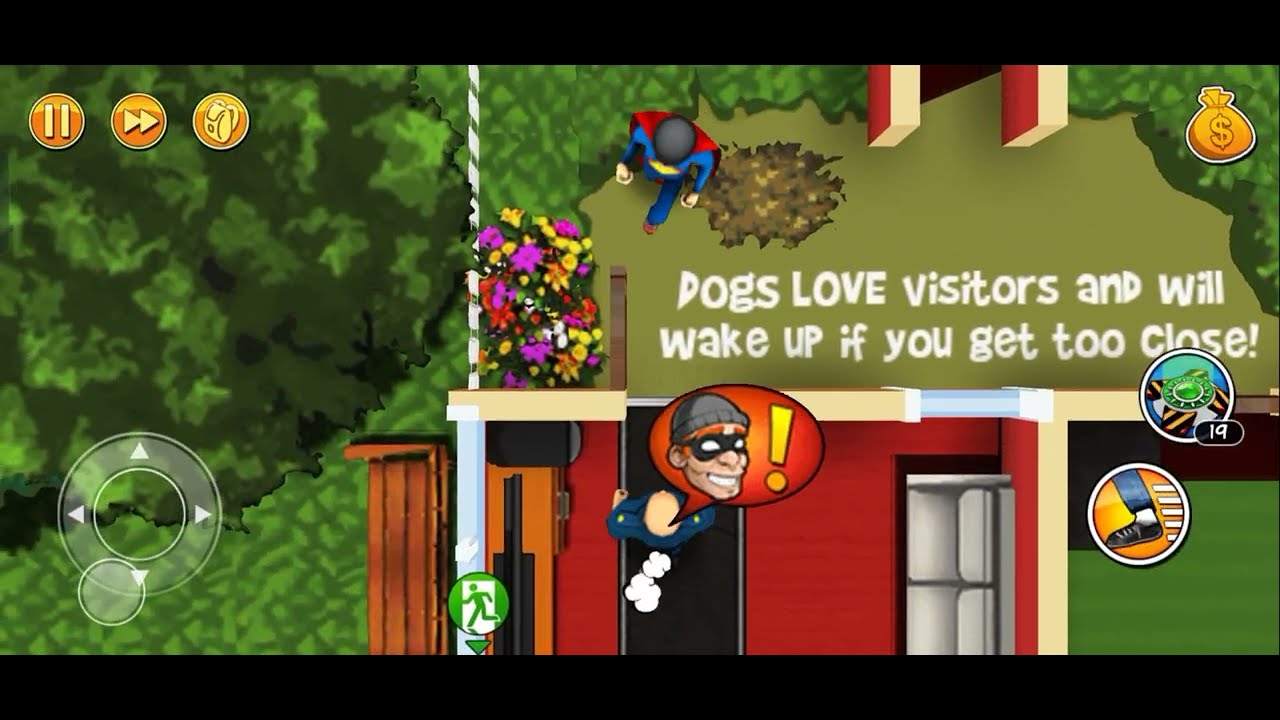 ROBBING IN CHAPTER 1 BY TELEPORTING COPS ! ROBBERY BOB GAMEPLAY (HACKED)