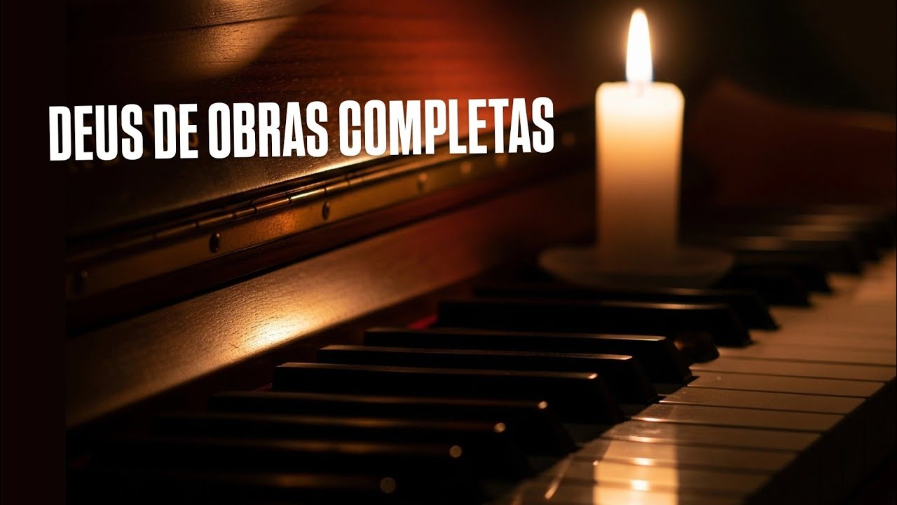 DEUS DE OBRAS COMPLETAS - Kemilly Santos (Piano Cover)