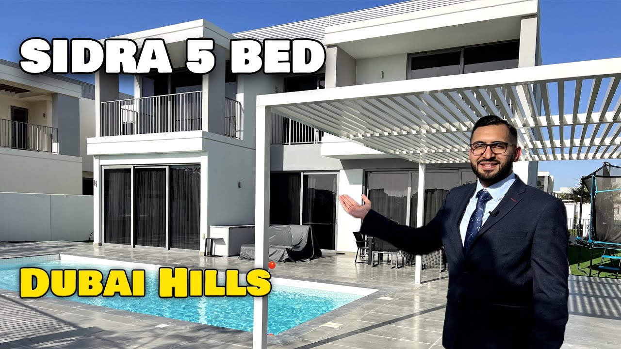 Dubai Hills 5 Bed Sidra Villa Tour - Best Location - With Pool