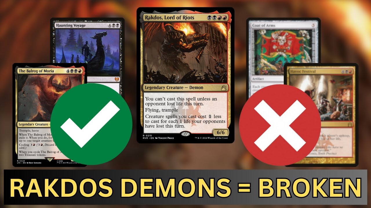 RAKDOS LORD OF RIOTS - Ultimate EDH Deck Tech Build