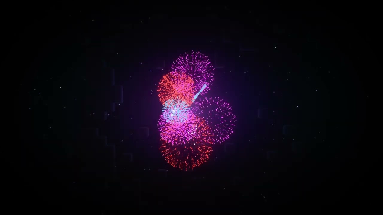 Minecraft Firework Loop For Projection | Happy New Year!