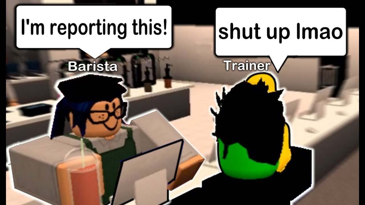 ROBLOX Verde Cafe Training but i cant train