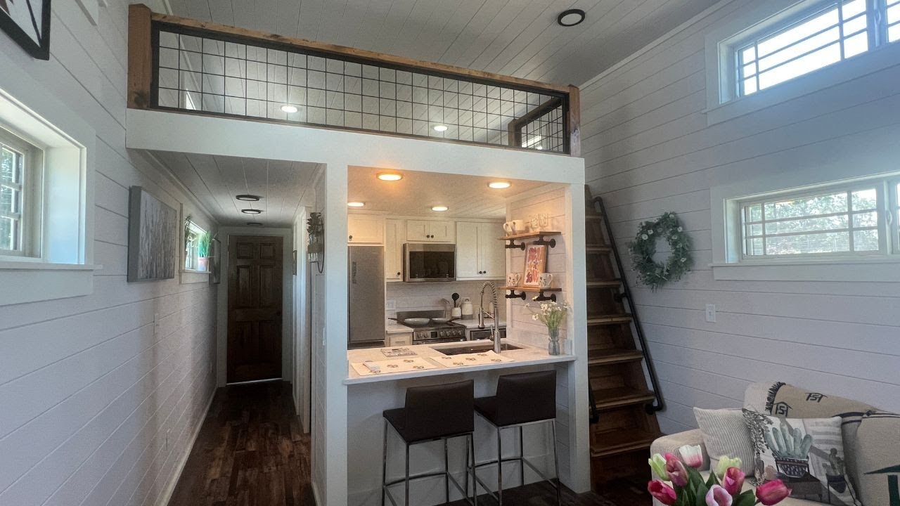 The Tiny House That Left Us SPEECHLESS! INCREDIBLE Floor Plan in this Tiny Home by Sweet-Haus! 4K