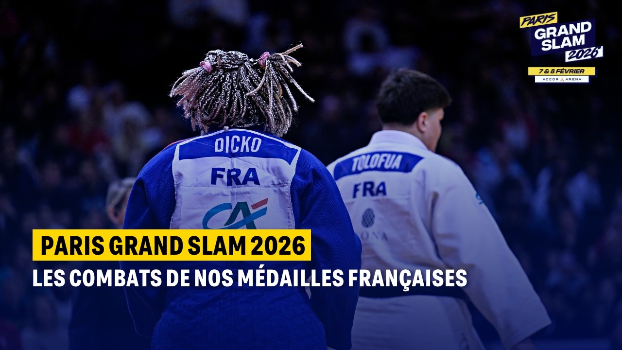 Paris Grand Slam - Les médailles Françaises