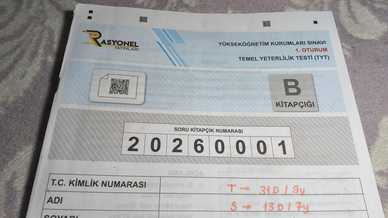 RASYONEL YAYINLARI 2026 1. KURUMSAL DENEME YORUMUM 20260001/ bu nasıl bir sözel  #yks #yks2026 #tyt 