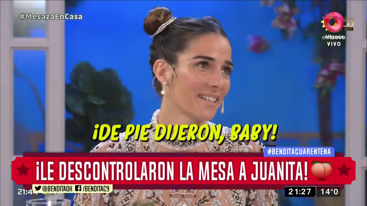 ¡Le descontrolaron la mesa a Juanita!