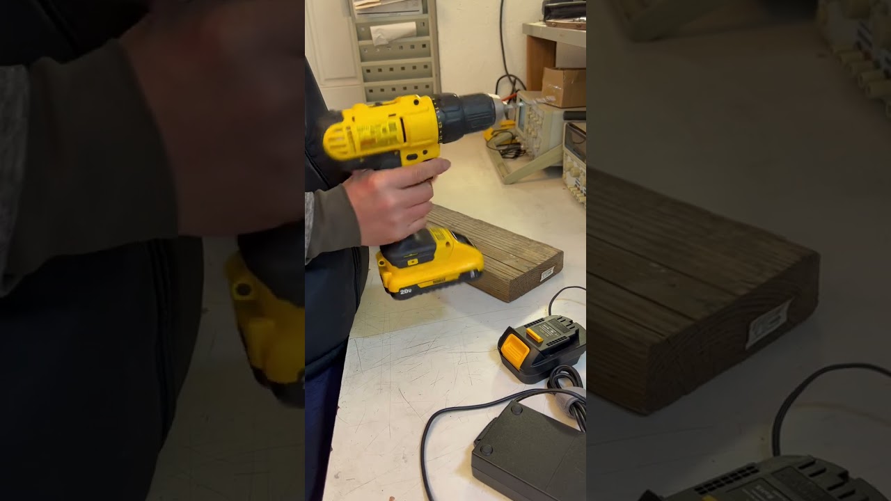 use ac adapter to work with DeWalt DCD771 20V cordless drill driver