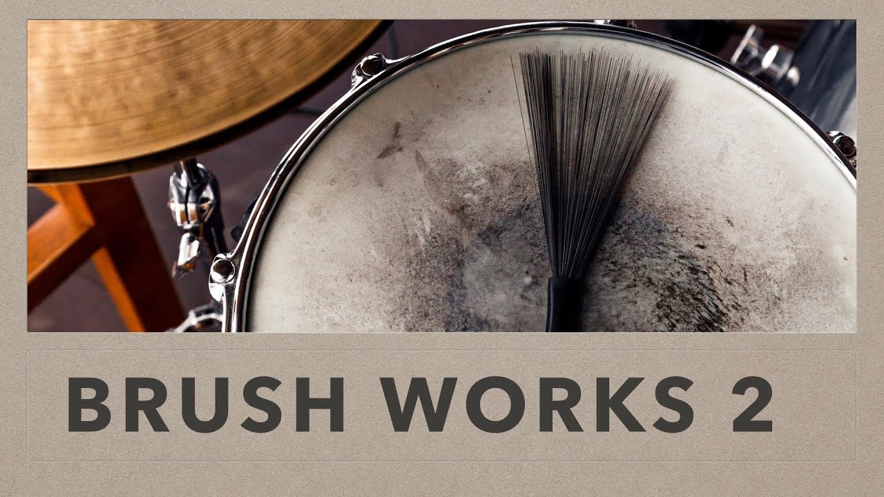 ブラシの使い方2　基礎 brush works 02　How to play jazz drum with brush?