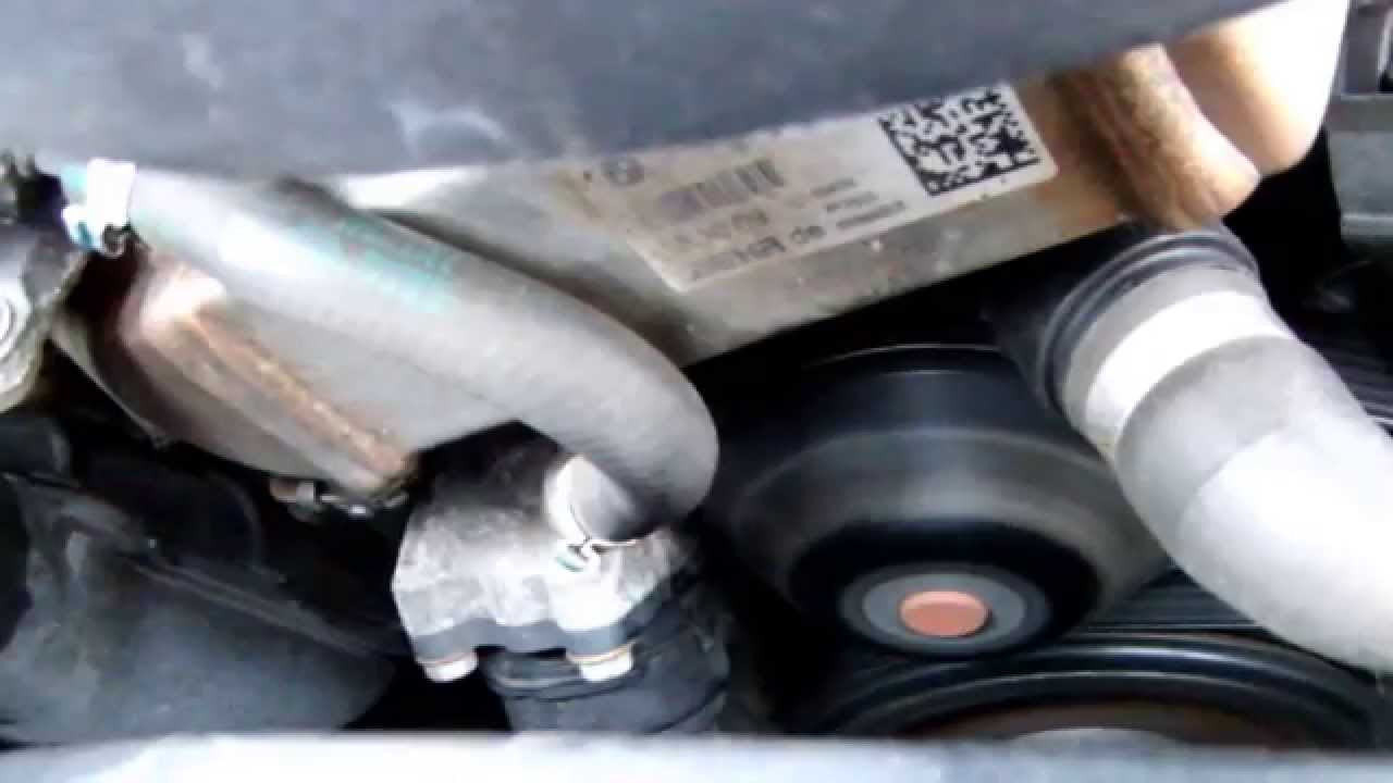 Water Pump Squeak on 2009 BMW 120d E87 1 Series N47 Engine