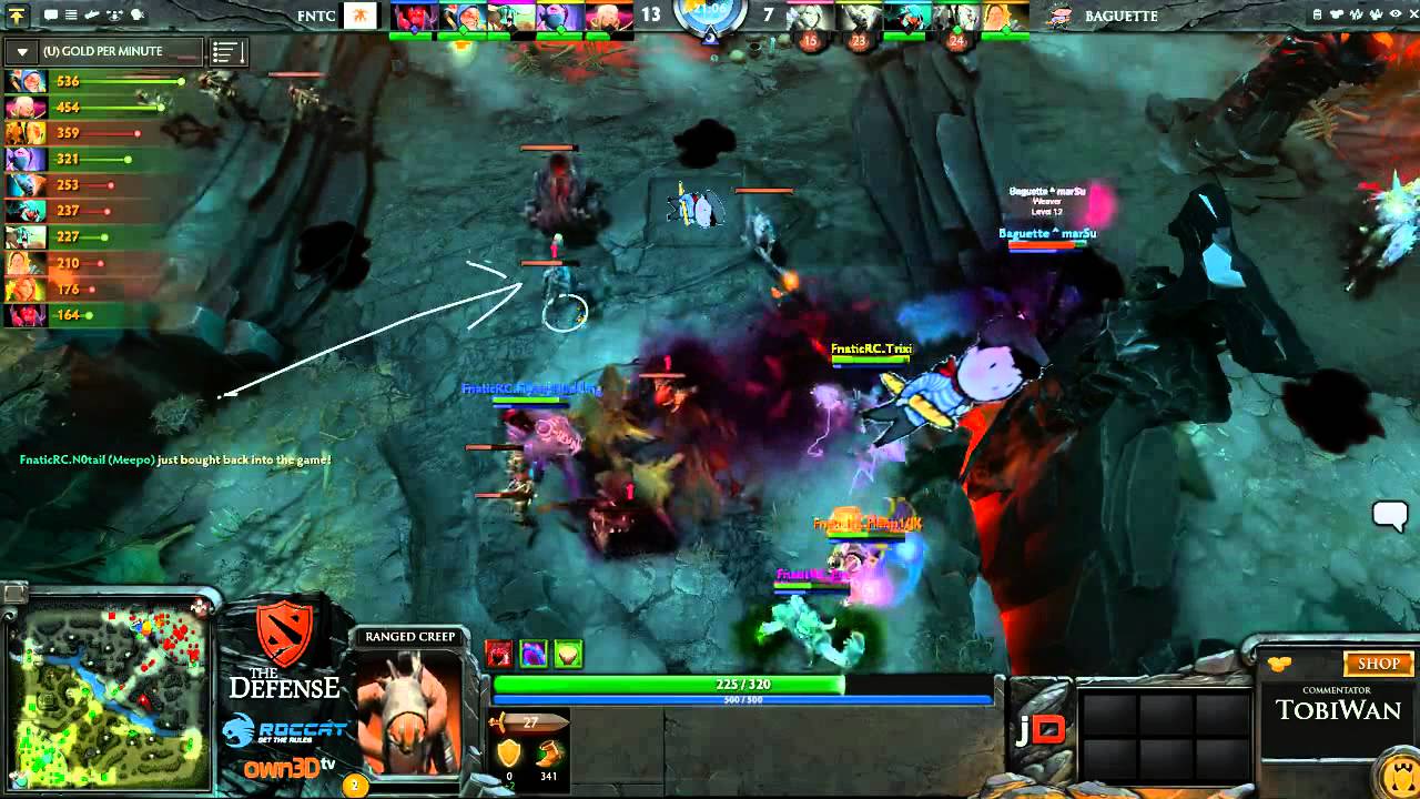 The Defense 3 - Fnatic EU vs Baguette - Micro Battle