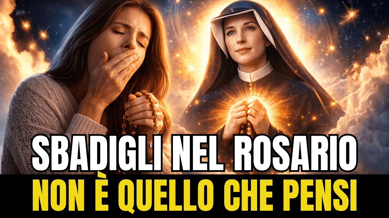 Sbadigli mentre preghi il Rosario? C’è qualcosa che non ti hanno mai spiegato | Santa Faustina