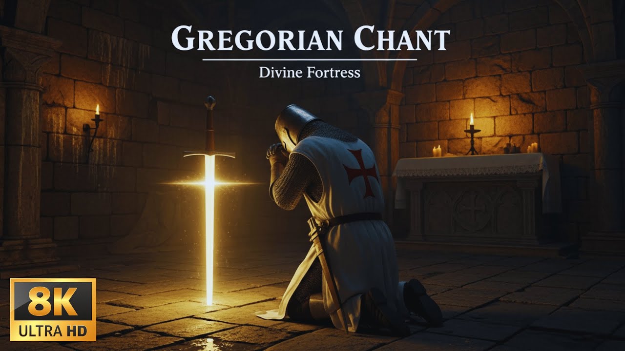 Gregorian Chant | Sanctus ✝️ Templar Hymn of the Holy Mass | Catholic Monastery and Deep Faith