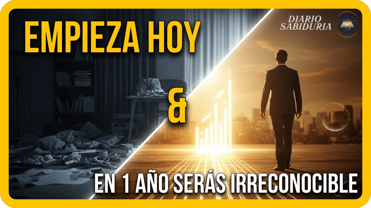 Si empiezas hoy, en 1 año tu vida será irreconocible