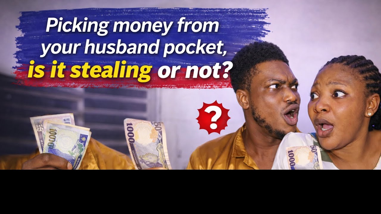 Picking Money From My Husband Pocket is it St£aling #familydrama #fypシ゚viral 