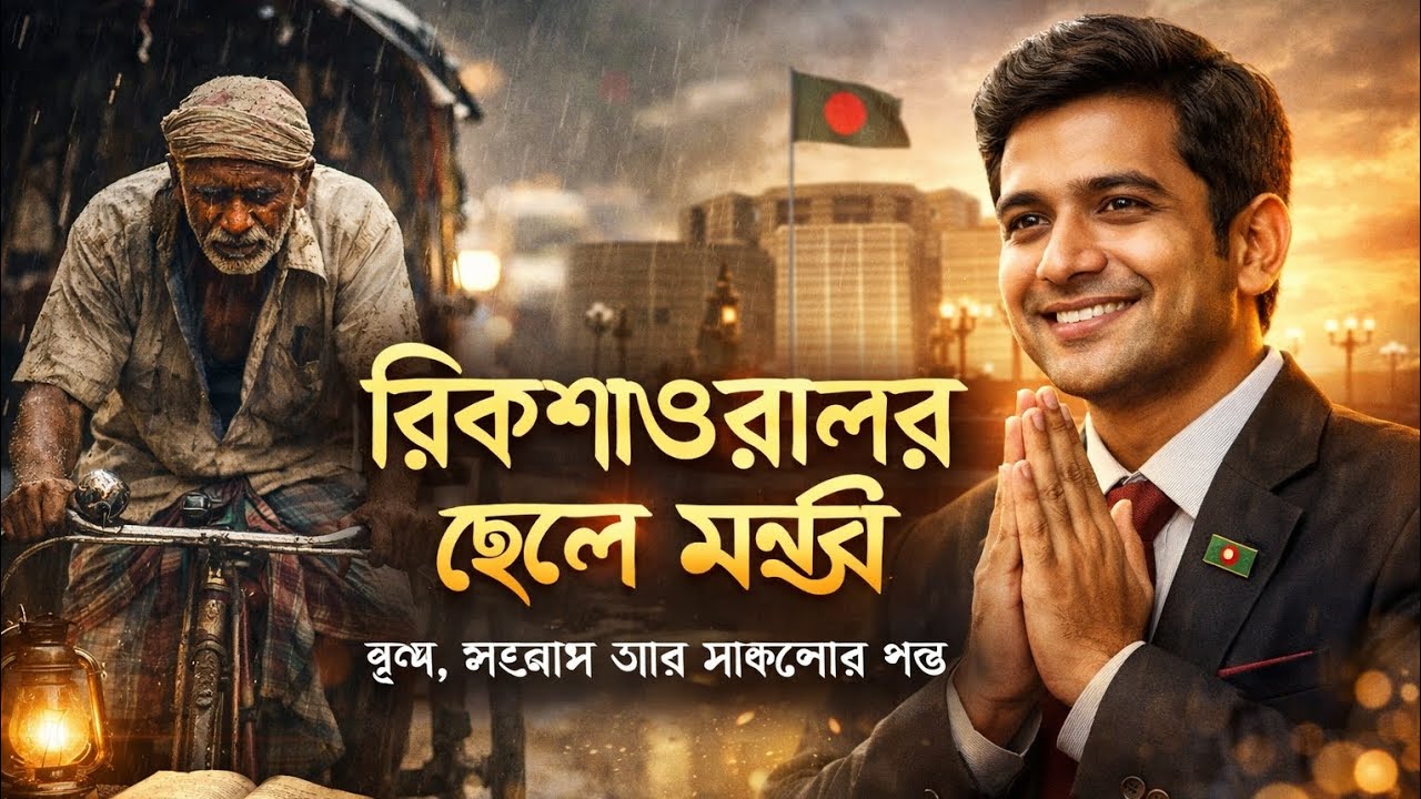 রিক্সাওয়ালার ছেলে মন্ত্রী | অনুপ্রেরণার গান | Emotional Inspirational Song 2026  | Abinashi Sur