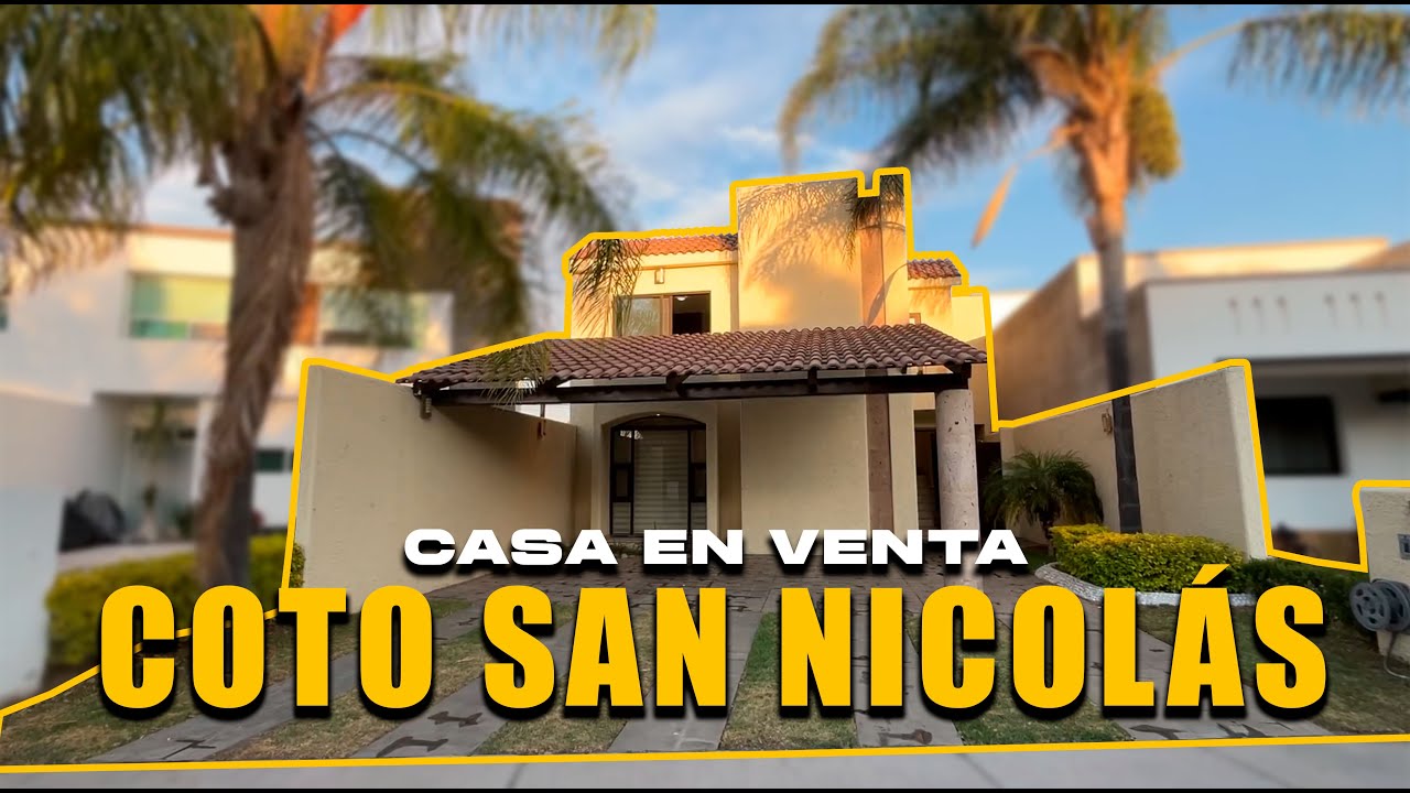 Casa en Venta en Coto San Nicolás Aguascalientes