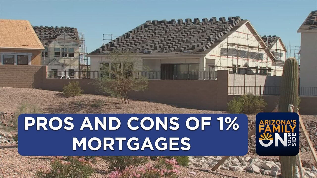 Real estate expert explains pros and cons of 1% mortgage