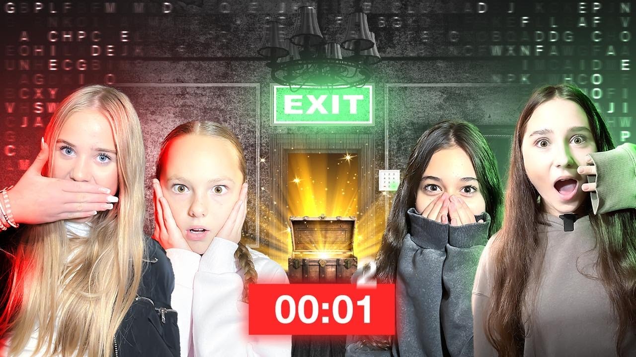 Dokážeme se dostat ven? Únikovka na vlastní kůži!
