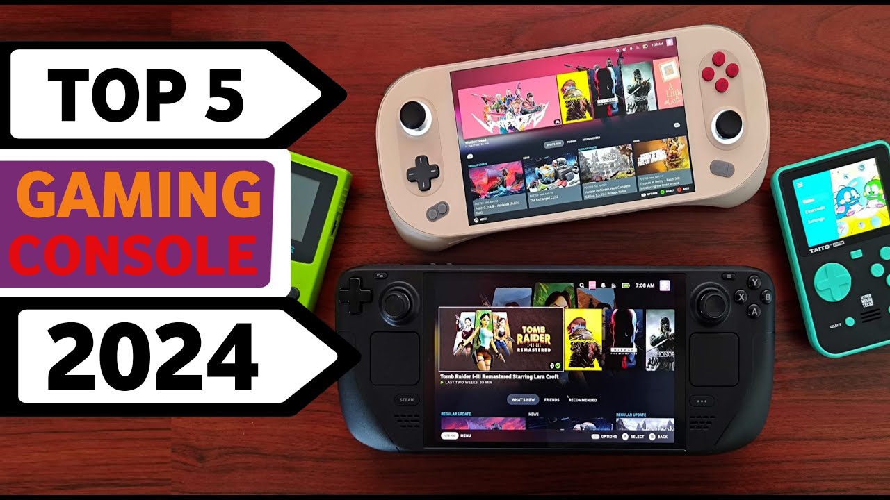 Top 5 Best Handheld Gaming Console 2024 | The best Handheld Gaming Devices- Budget to best